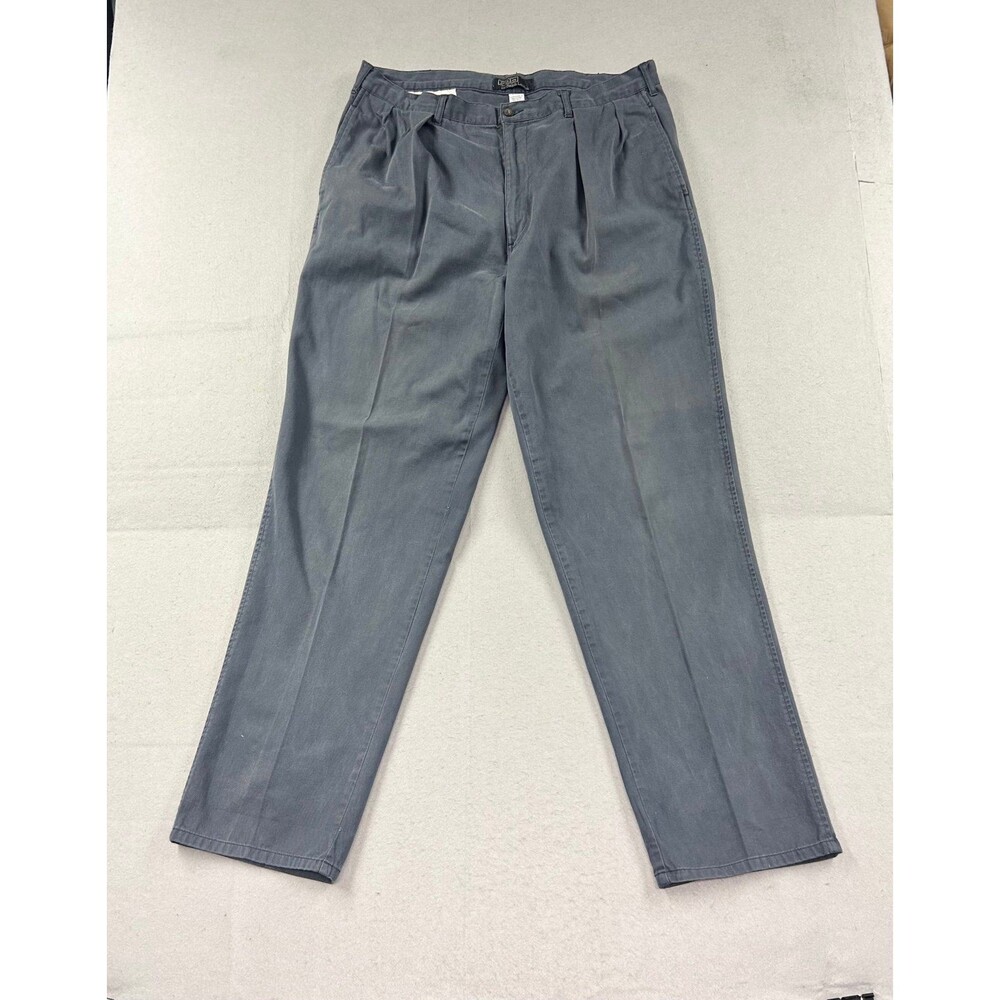 Vintage Polo Ralph Lauren Men’s Chino Pants Cotton 38x34 Blue Gray